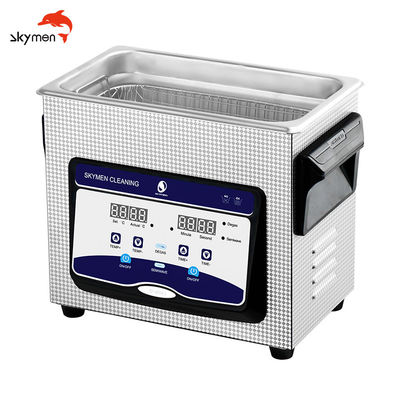 ステンレス鋼部品のクリーニングのために調節可能な超音波デジタルの洗剤機械4.5L 40KHz力