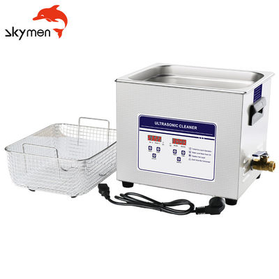 タイマーおよびヒーターが付いているSkymen 240W 10L PCBデジタルの超音波洗剤SUS304