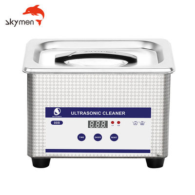 Skymen携帯用0.8Lガラスの超音波洗剤35WのSkymenの超音波洗剤